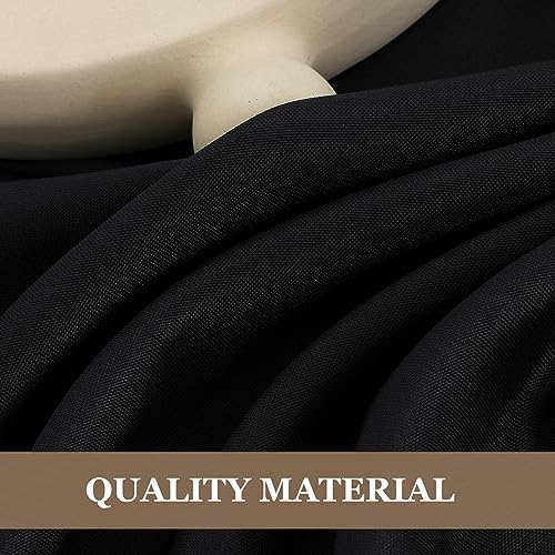 Fitable 6 Pack Black Tablecloths 70x108 Inch for 6 Foot Rectangle Tables - Image 7