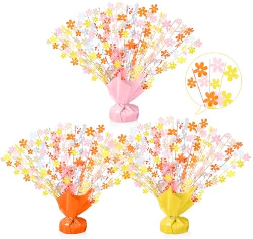 3 Pcs Daisy Flower Party Decorations Daisy Table Centerpieces by CraftyDream