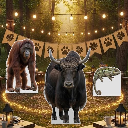 Orangutan 1FT Life Size Cardboard Cutout, Fun Animal Standup - Image 5