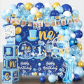 237pcs Mr Onederful Birthday Decorations Complete Party Set by Unknown
