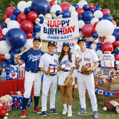 Tesochye Red White and Blue Balloon Arch Kit,Patriotic Balloon Arch Kit - Image 5