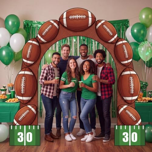 Peryiter 3 Pcs Football Party Decorations Arch Door Banner Set - Image 5