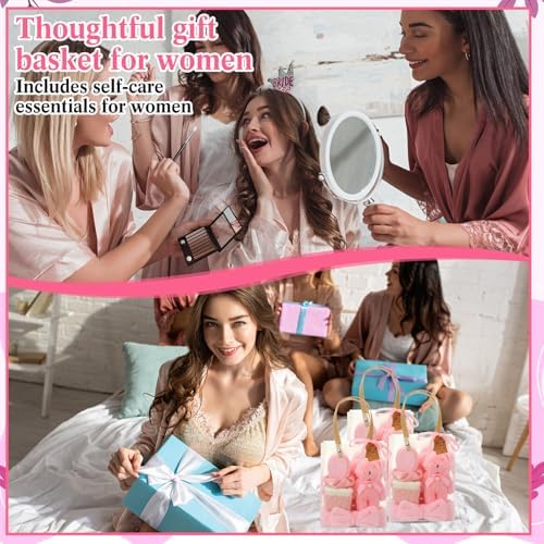 6 Set Spa Gifts for Women Bulk Sleepover Party Favors, Pink - Image 3