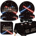 170 Pcs Space Birthday Galaxy Party Supplies for Men Boys, Serves 24 by Greencian