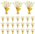 24 Pack Gold Metallic Foil Spray Centerpiece Star Table Decoration Burst Table Centerpieces for Birthday New Year Wedding Anniversary Graduation Party Supply (Gold) by Ohiyoo