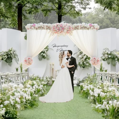 EMART 12x10ft Heavy Duty Backdrop Stand Frame with Adjustable Pipe - Image 2