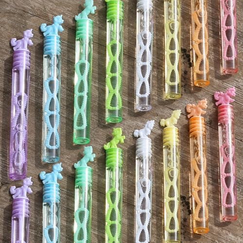 Unicorn Mini Bubble Wand with Gift Box, 32 Piece Bulk Party Favors Decor - Image 7