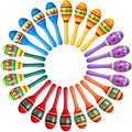 12 Pcs Mini Maracas, Mexican Fiesta Party Decorations, Cinco De Mayo Favors by Civaner