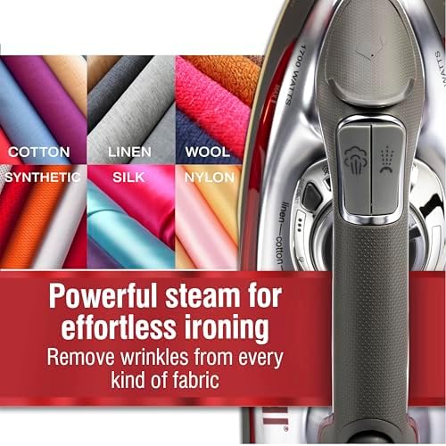 CHI Steam Professional Iron for Clothes with Vertical Steam Burst - Image 3