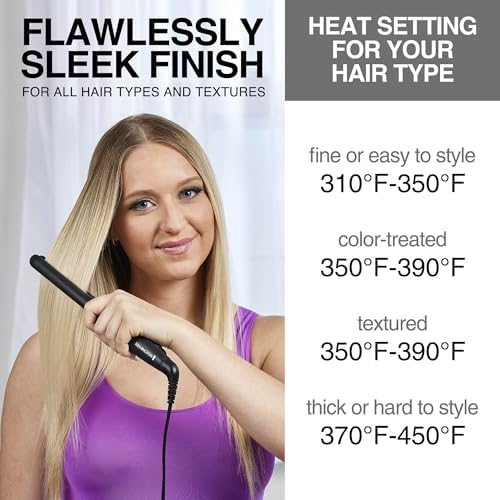 Remington Anti-Static Flat Iron, 1/2 Inch, Titanium + Ceramic Coating - Image 6