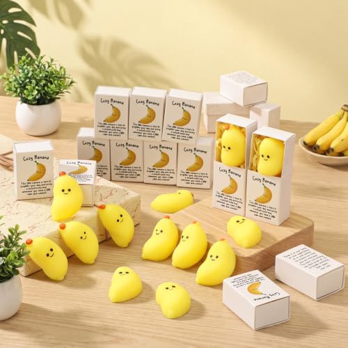 24 Sets Banana Positive Gifts Pocket Hug Party Favors - Image 4