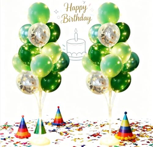 Cicicooie Balloon Stands Floor Column Kit Party Decorations Forest Theme - Image 3