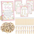 Patelai 321 Pcs Baby Shower Games Supplies, Pink Silly Goose by Patelai