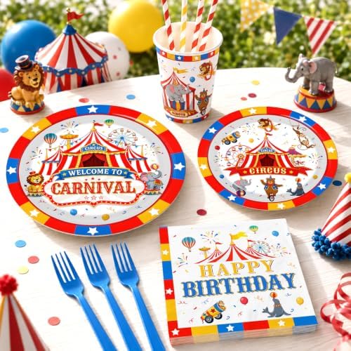 Carnival Theme Party Decorations, All-in-One Circus Party Decorations - Image 2