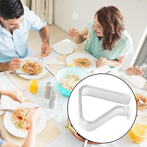 48 Pieces Transparent Clear Tablecloth Clips, Plastic Table Cloth Clips，Windproof Table Cover Holder Clamps，Table Cloth Holder for Christmas Home Wedding Party Indoor Outdoor Camping Picnic (Small) - Image 6