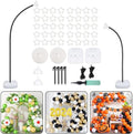 AerWo Balloon Arch Kit 9.35FT & 6FT, Bendable Balloon Arch Stand with Base by AerWo