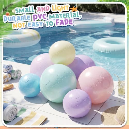 MiniInflat Pastel Beach Balls Decoration Inflatable - Image 2