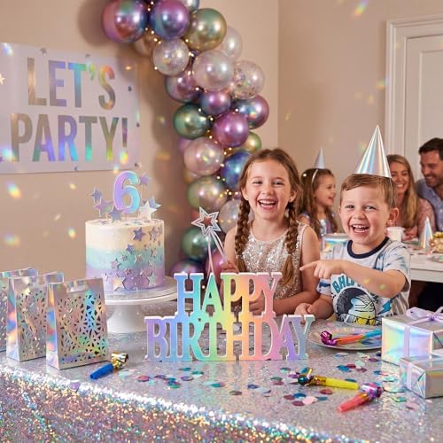 Novabright Happy Birthday Sign, Laser, No Glitter - Image 4