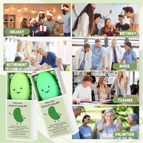 24 Sets Pickle Appreciation Gifts Funny Positive Party Favors - Image 6