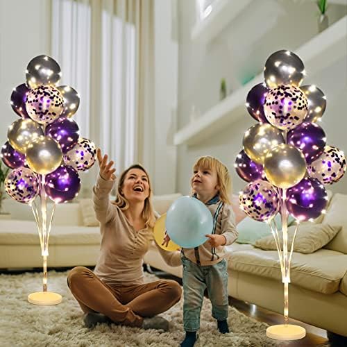 Cicicooie Balloon Stands Floor Column Kit 2 Centerpiece Party Decorations - Image 4