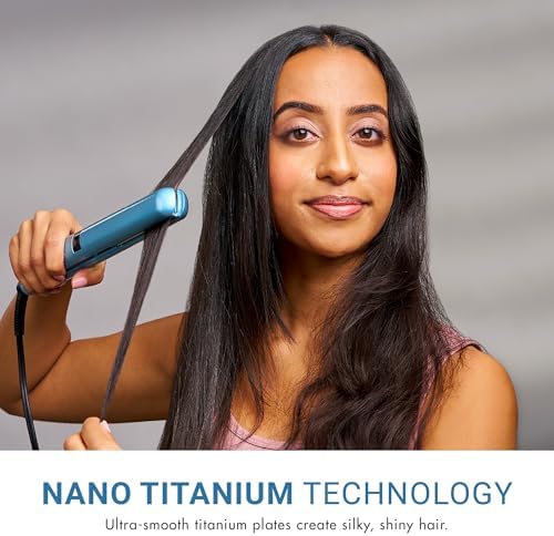 BaBylissPRO Nano Titanium Flat Iron Hair Straightener, Digital Flat Iron for Pro Salon Results, Styling Tool for All Hair Types - Image 2