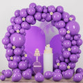 Voircoloria 90pcs Purple Balloons Garland Arch Kit, 18 12 10 5 Inch by Voircoloria