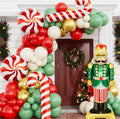 Christmas Balloon Garland Arch Kit, 125 Pcs Xmas Balloons Arch by Haolongfa