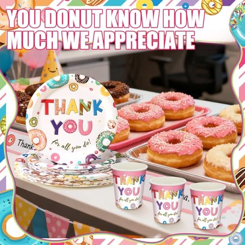 168 You Donut Know How Much We Appreciate Party Decor Serve 24 - Image 5