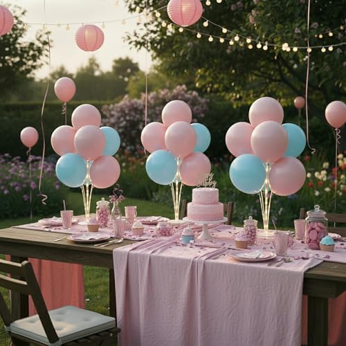 Lightsfever 6 Sets LED Balloon Table Centerpieces for Party Decorations - Image 6
