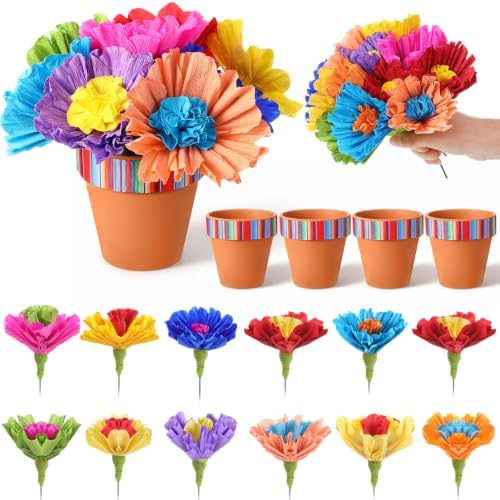24 Pcs Mexican Party Decorations Fiesta Centerpieces, Clay Pot by Unknown