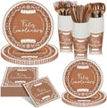 168 Mexican Birthday Tableware Set for 24 Cinco De Mayo Supplies by Sunnychicc