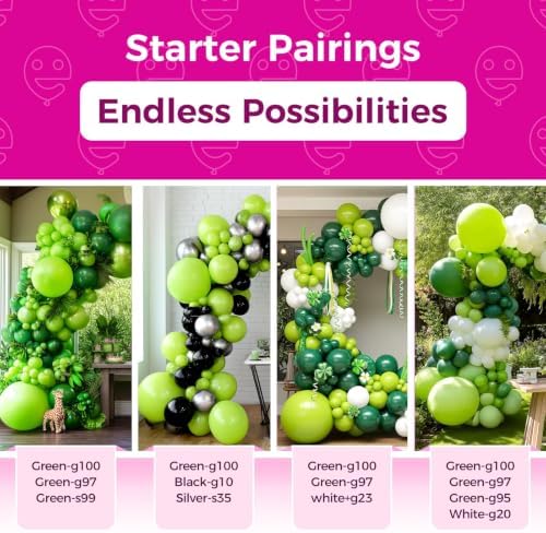 Bezente Lime Green Giant Latex Round Balloons 36 Inch 8 Pack - Image 5