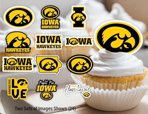 Iowa Hawkeye Party Decorations University of Iowa Decor Supplies 42 Pc - Image 5