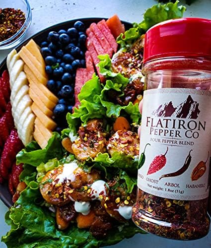 Flatiron Pepper Co - Four Pepper Blend. Premium Red Chile Flakes. Habanero - Jalapeno - Arbol - Ghost Pepper - Image 5