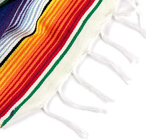 Mexican Table Runner 14 x 84 in Serape Decor for Cinco de Mayo Fiesta Party - Image 6