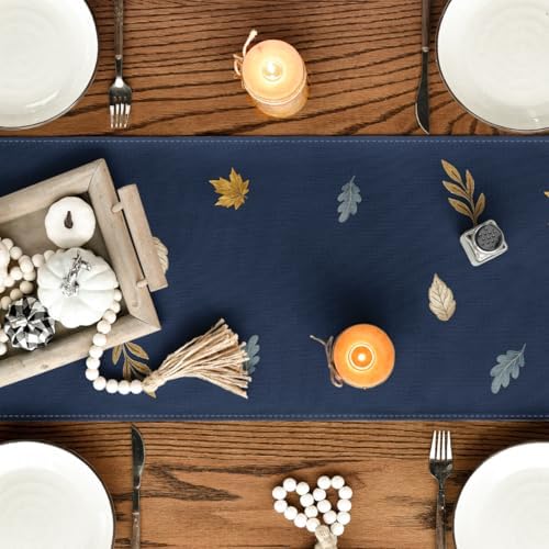 Artoid Mode 210 GSM Fall Table Runner Home Party Decor 13x90 Inch - Image 4