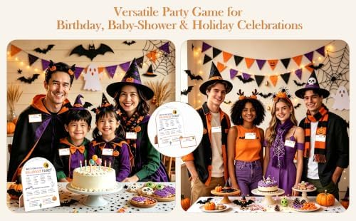 Halloween What's Your Spooky Halloween Name Game, Fall Party Decor Sign - Image 5