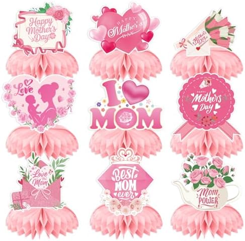 Mothers Day Table Decorations, Mother's Day Decorations Centerpieces by Adeyoo