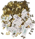 Big Bucks Print-Fetti Party Accessory (1 count) (.5 Oz/Pkg) by Beistle