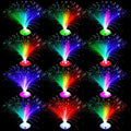 Retisee 12 Pcs Fiber Optic Lights Centerpieces Battery Powered Cone by Retisee