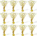 12 Pcs Party Decorations Centerpieces for Tables, Gold Metallic Foil Star Spray Table Centerpieces for Birthday New Year Wedding Anniversary Graduation Holiday Party Supplies by Unknown