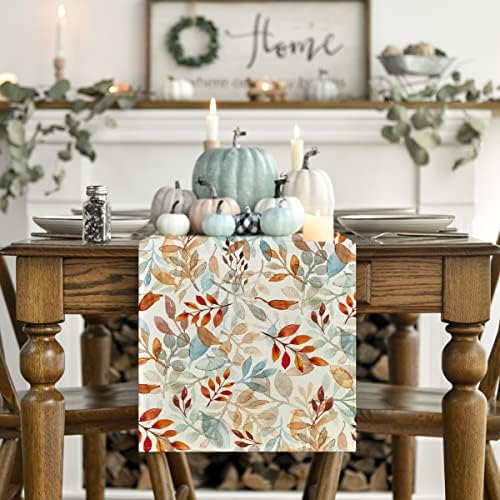 Artoid Mode 210 GSM Fall Table Runner Home Party Decor 13x108 Inch - Image 2