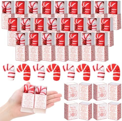 48 Sets Christmas Christian Gifts Holiday Party Favors with Boxes by Wettarn