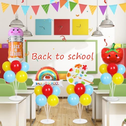 Naozinebi 4 Sets Back to School Party Balloons Stand Kit Party Decor - Image 5