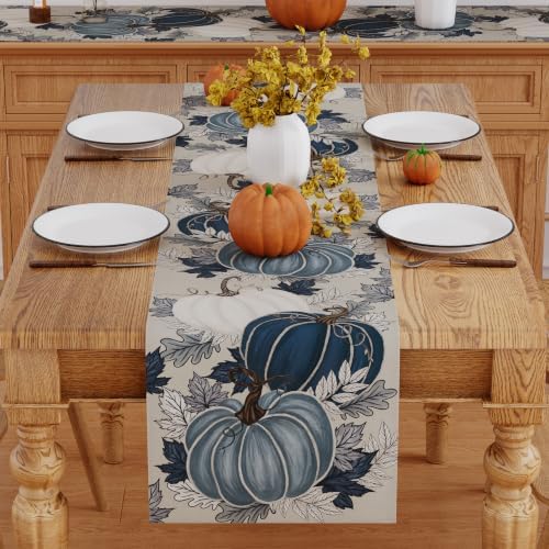 Siilues 220 GSM Fall Table Runner 13x48 Inch Home Party Decor - Image 2