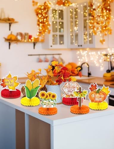Fall Table Decorations, Thanksgiving Centerpieces for Dinner Table - Image 3