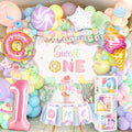 Kriyokiaa Sweet One 1st Birthday Decorations for Girl, 150 Pcs Kit by Kriyokiaa
