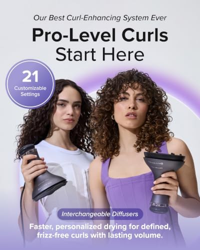 Bellissima Diffon Pro Curl Diffuser Hair Dryer for Curly Hair - Image 2