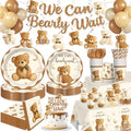 Xynic Brown Bear Baby Shower Decorations,Serves 25 Guests by Unknown