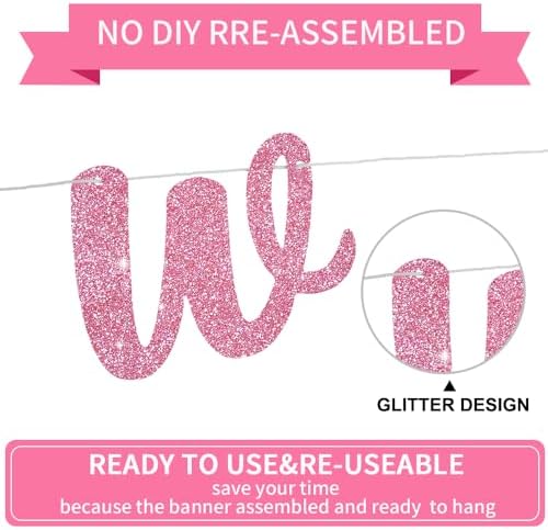 BEISHIDA Pink We Appreciate You Banner - Employee Appreciation Banner for Office Party Decorations, Thank You for Employee, Teacher, Doctor, Nurse, Staff Appreciation - Image 3